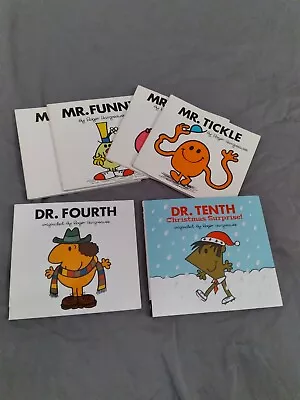 Richard Hargreaves  Mr Men DOCTOR WHO Tenth Fourth And More FREE SHIPPING! DR  • $12