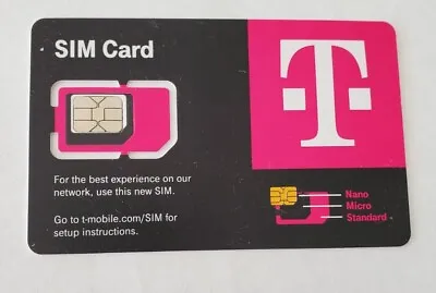 LOT 100 T-Mobile 3in1 Sim R15 2025-26 Expiry Wholesale Prepaid Tricut Triple Cut • £321.08