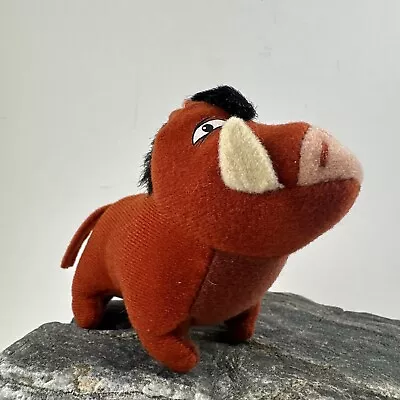 The Lion King Pumbaa Simbas Pride Vintage McDonalds Plush Warthog Toy 3 Inches • $8.99