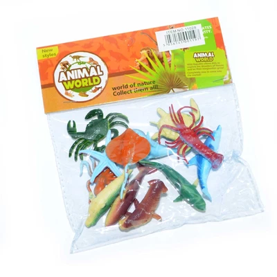 £2.80 • Buy 12 Plastic Ocean Animals Figures Sea Creatures Toys Party Bag Fillers Loot Goody
