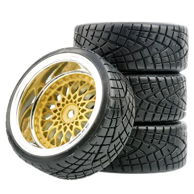 1/10 Rc Car Drift Wheels Tires 9mm Offset For Yokomo Mst Sakura Hpi Traxxas • $20.90