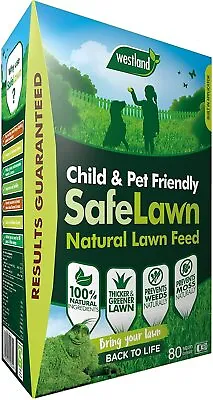 Westland Safe Lawn Friendly Weed Moss Killer Grass Fertiliser Pet Care Feed NEW • £12.84