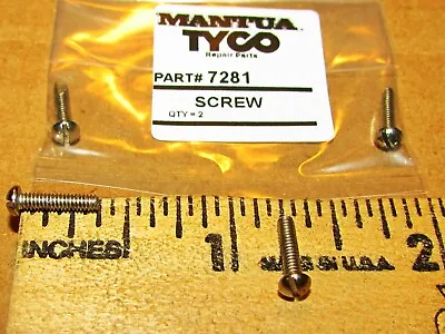 2 Of # 7281 Screws By Mantua Tyco Mantua Classics Factory Original New Ho Scale • $4.99