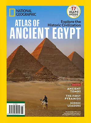 National Geographic Magazine Special Edition ~ Atlas Of Ancient Egypt ~ New ~ • £9.95