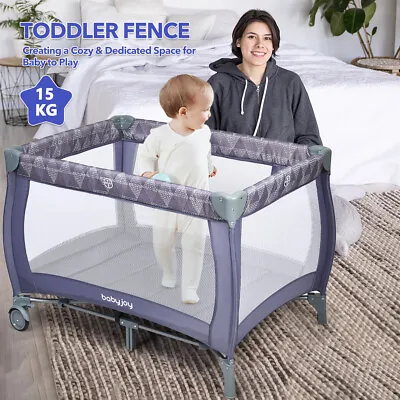 3 IN 1 Baby Bassinet Crib Portable Travel Cot Foldable Infant Portacot Playpen • $112.95