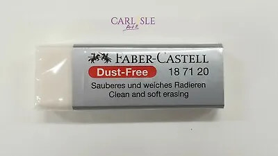 Faber-Castell Dust-Free Vinyl Eraser By One Or Bulk Buy 6 . Art No 18 71 20 • $3.85