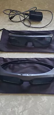 Set Of 2 Epson Projector Screen 3D Rechargable Glasses • $99.99