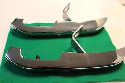 1 Pr Mopar Part# 3464356 Front Chrome Bumper Replated Guards Fits 1971-72 Dodge • $65