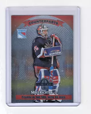 97/98 Donruss Limited Mike Richter / Grant Fuhr Counterparts #32 • $7.35