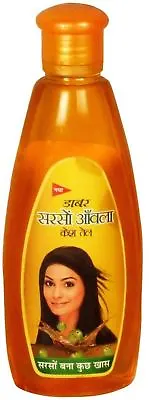 DABUR SARSO AMLA HAIR OIL NON STICKY MUSTARD HAIR FALL DAMAGE REPAIR 80ml • $7.71