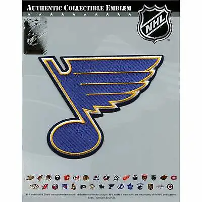 $15.99 • Buy Saint St. Louis Blues Official NHL Hockey Primary Team Logo Jersey Emblem Patch