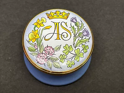 $19.95 • Buy Crummles Enamels Trinket Box Prince Andrew Sarah Ferguson Royal Wedding 1986