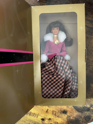 $5 • Buy Barbie Vintage Winter Rhapsody Avon Exclusive 1996 Brunette
