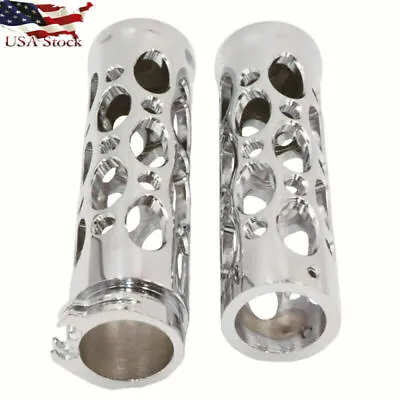 $32.75 • Buy 1  25mm Motorcycle Bar Hand Grips For Yamaha V-Star 650 950 1100 1300 Classic US