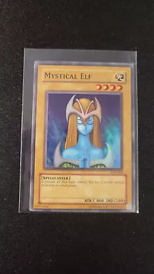 Yugioh Mystical Elf LOB-EN062 Super Rare 25th Anniversary  • $0.99