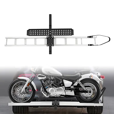Motorcycle Carrier Aluminum Hitch Carrier For Dirt Bikes Motorcycle Bracket US • $157.17