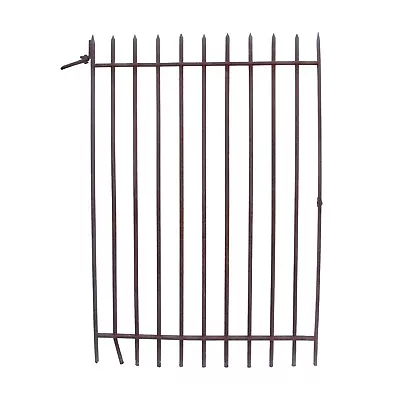 Antique Reclaimed Wrought Iron Tall Gate 52.75 X 35.625 • $350