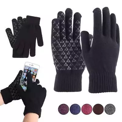 Women Men Touchscreen Winter Warm Gloves Thermal Mittens Windproof Glove US • $6.15