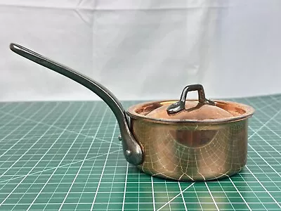 Matfer Bourgeat Copper Sauce Pan With Lid 4 3/4 (3) • $275