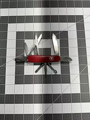 Victorinox Super Tinker Swiss Army Pocket Knife Red 91MM - 6171  • $25