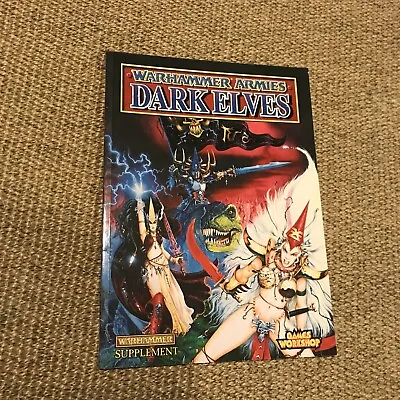 Warhammer Armies DARK ELVES Codex GW 9809 • £27.99