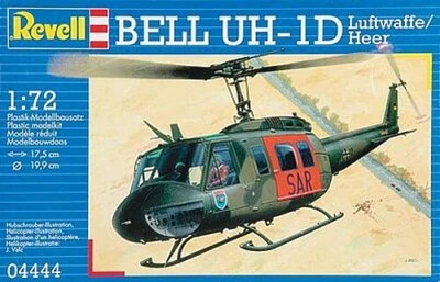 $12.41 • Buy Revell-Germany Bell UH1D SAR Helicopter - Plastic Model Helicopter Kit - 1/72