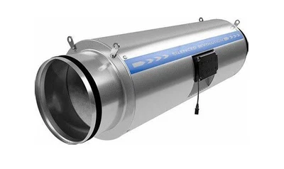 G.A.S. Systemair Revolution Silenced Vector (EC) Fan 6  With Speed Temp Control • £260