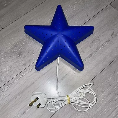 Ikea Smila Blue Star Wall Light Children's Bedroom Nightlight Working • £8.99