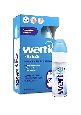 Wartie Freeze Wart And Verruca Remover 50ml Spray Freeze Treatment For Family • £10.99