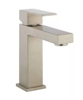 Crosswater Verge Basin Mono Basin Mixer Stainless Steel Effect - VR110DNV • £130