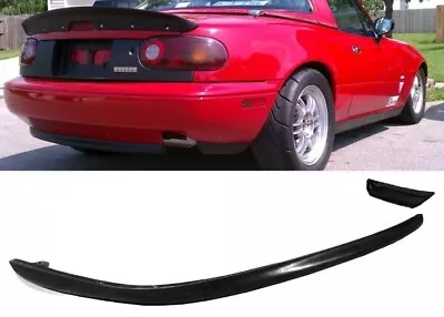 FIT 1990-1997 Mazda Miata Rear Bumper Lip Kits Spoiler Mazda MX5 OE STYLE PU • $67