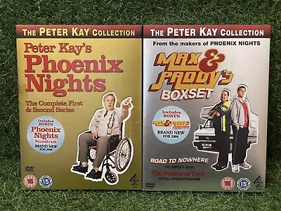 Peter Kay Phoenix Nights Max And Paddy Road To Nowhere Power Of Two 2 Dvd R2 • £24.99