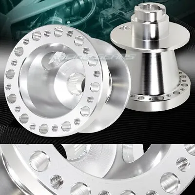 Silver T6061 Aluminum 6-hole Steering Wheel Hub Adapter Fit 92-95 Honda Civic • $26.95