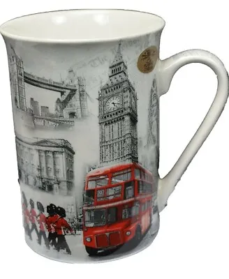 Leonardo Collection Fine Bone CHINA MUG London Scene. New In Box • £7.50