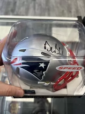 Drew Bledsoe Autographed Auto New England Patriots Mini Helmet W/Beckett COA • $0.99