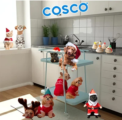 $94.60 • Buy COSCO Two-Shelf  Outdoor Indoor Folding Serving Cart With Wheels. Light Blue NEW