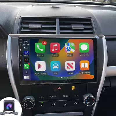 For 2015-2017 Toyota Camry Radio Car Carplay Android GPS Navigation 2+32GB • $128.59