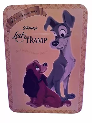NEW 2005 Disney 50th Anniversary Lady And Tramp Watch W/ Collector Gift Tin • $28.99