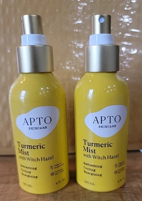 $16 • Buy APTO Skincare Turmeric Mist With Witch Hazel 4 OZ Each (2 Bottles. New - Target)