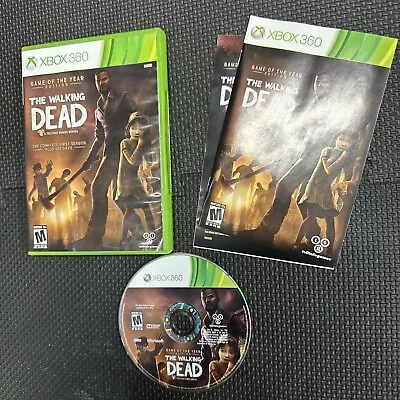 The Walking Dead -- Game Of The Year Edition (Microsoft Xbox 360 2013) • $10