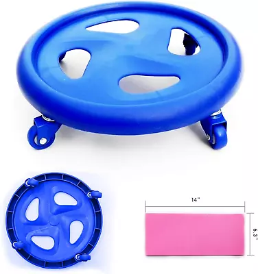 Abdominal Roller Ab Exercise Wheel Disc Core Coaster Core Fitness Sliders Ab Wor • $61.79