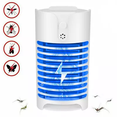 Electric Fly Zapper Indoor Bug Killer Insect UV Mosquito Catcher Home Pest Trap • $13.61