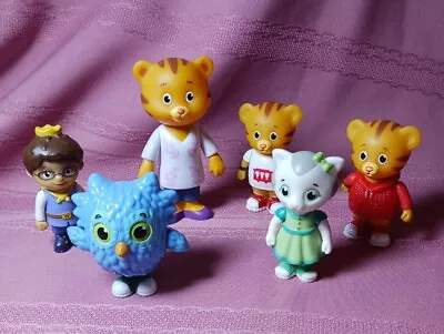 Daniel Tiger Toy Lot Of Action Figures O The Owl Katerina Mrs Tiger Prince • $9.99