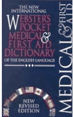 Websters's Pocket Medical And First Aid Dictionary-J Radcliffe-Paperback-1888777 • £2.29