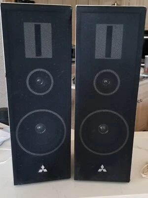 $125.95 • Buy Mitsubishi Speakers Set Of (2), Vintage, SS-7G. **RARE-Hard To Find