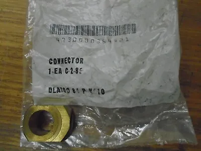 M101 Series Trailer Master Cylinder Brake Line Connector NSN: 4730-00-036-4421 • $16.50
