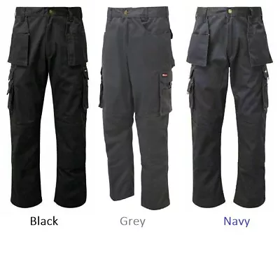 £21.35 • Buy Mens Tuff Stuff Pro Work Trousers Reduced Combat Cargo Style Knee Pad Pocket 711