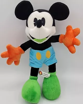 DISNEY PARKS Mickey Mouse Poseable 12  Articulated Stuffed Animal Plush VARIANT • $25