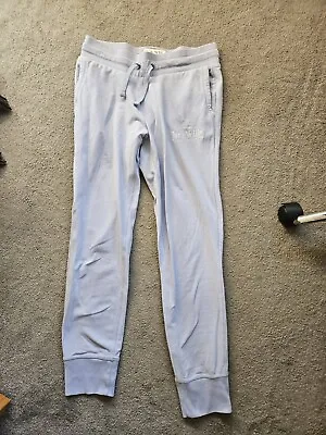 JACK WILLS Navy Slim Skinny Fit Joggers Size 10 • £4