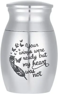 Canghai Mini Cremation Urn Small Keepsake Urns For Human And Pet Ashes Stainless • £7